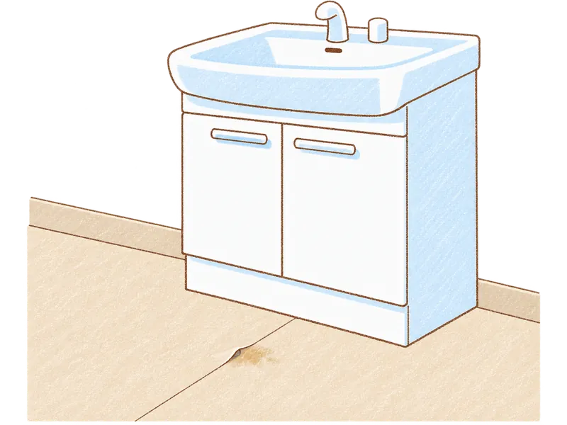ふくらんだ床